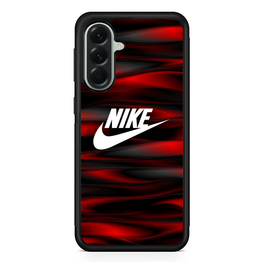 Nike Liquid Vabes Wave Red Samsung Galaxy A56 Case | Durable Samsung Galaxy A56 Cover