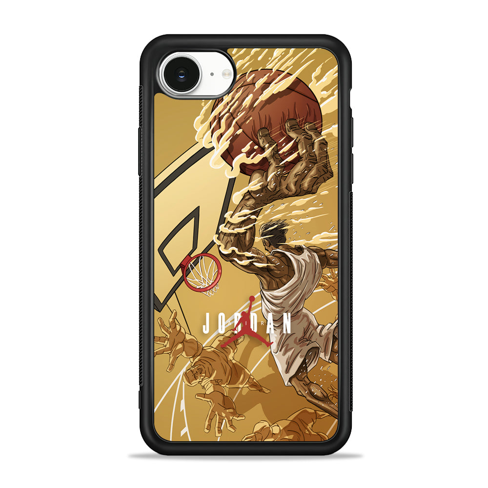 Air Jordan Golden Chance iPhone 16e Case - Slim Silicone Case