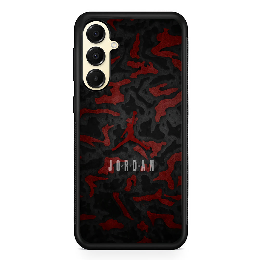 Air Jordan Red Rock Gradation Samsung Galaxy A16 Case | Slim Rubber Case for Samsung Galaxy A16