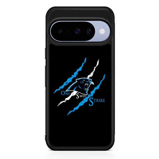 NFL Carolina Panthers Strike Google Pixel 10 Case | Google Pixel 10 Rubber Protective Case