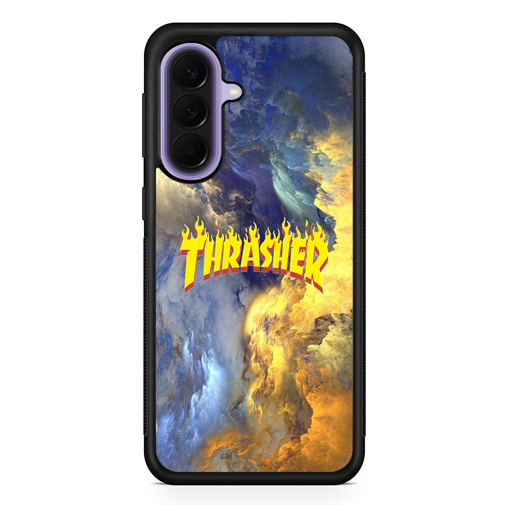 Thrasher Golden Smoke Samsung Galaxy A57 Case | Samsung Galaxy A57 Protective Cover