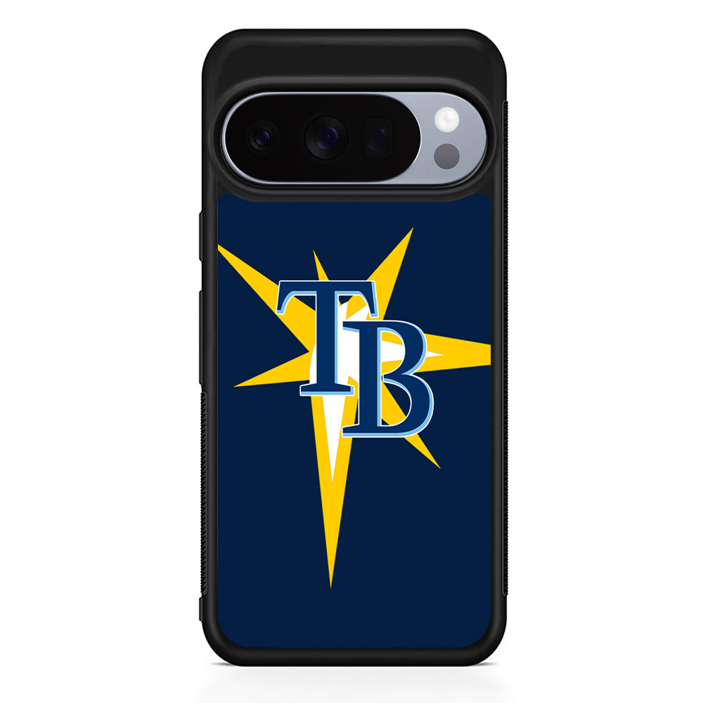 MLB Tampa Bay Rays Team Google Pixel 10 Pro Case | Slim Google Pixel 10 Pro Rubber Case