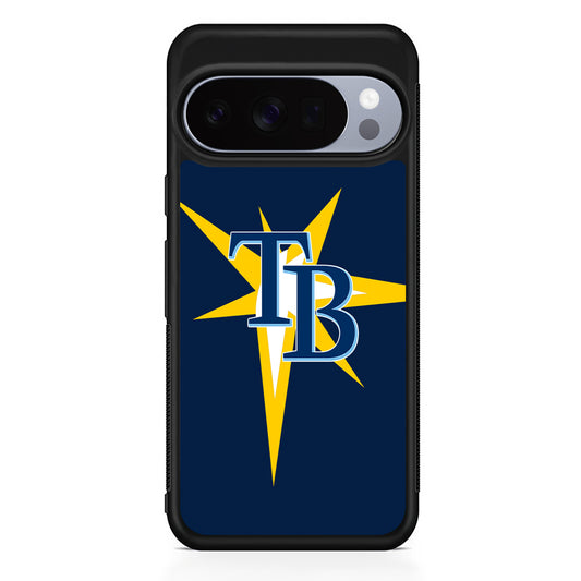 MLB Tampa Bay Rays Team Google Pixel 10 Pro Case | Slim Google Pixel 10 Pro Rubber Case