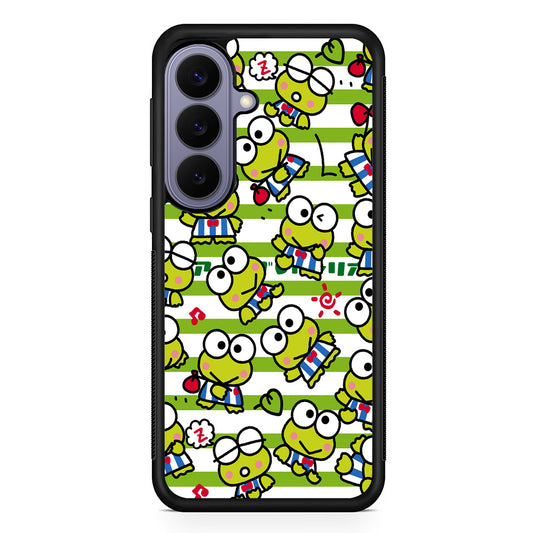 Keroppi Want to Vacation Samsung Galaxy S26 Case | Durable Rubber Case for Samsung Galaxy S26