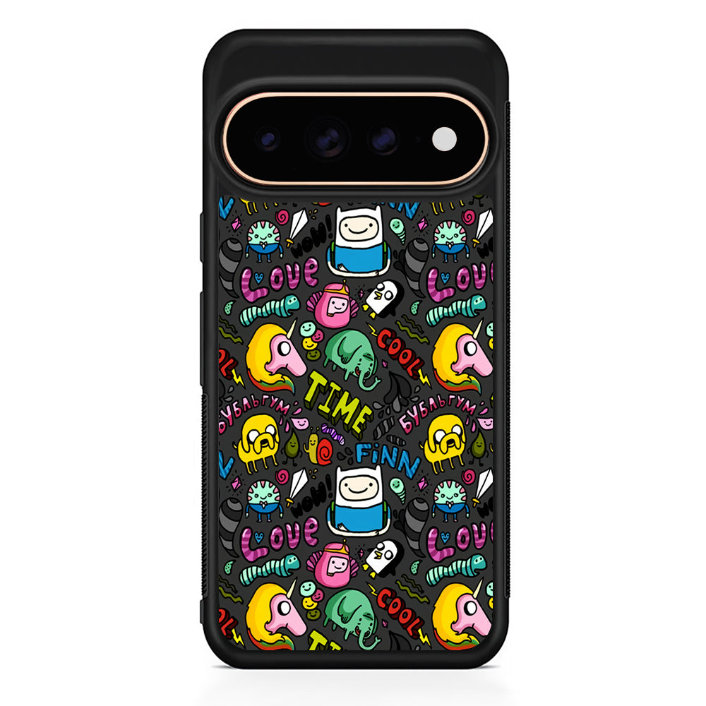 Adventure Time Pattern Google Pixel 11 Pro Case - Stylish Protective Phone Case
