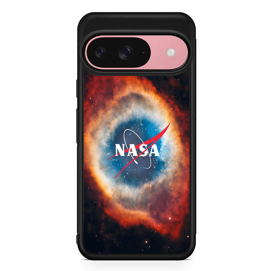 Nasa Nebula Logo Google Pixel 9 Case | Google Pixel 9 Protective Rubber Case