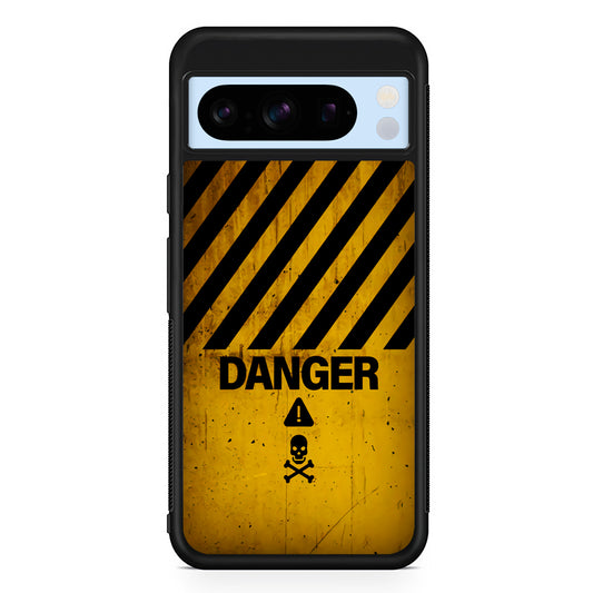 Danger Symbol Google Pixel 8 Pro Case | Slim Rubber Case for Google Pixel 8 Pro