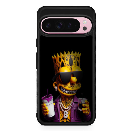 Bart Simpson The Rapper Google Pixel 9 Pro XL Case | Protective Cover