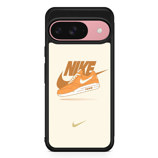 Nike Air Max Cream Shoes Google Pixel 9 Case | Durable Google Pixel 9 Cover