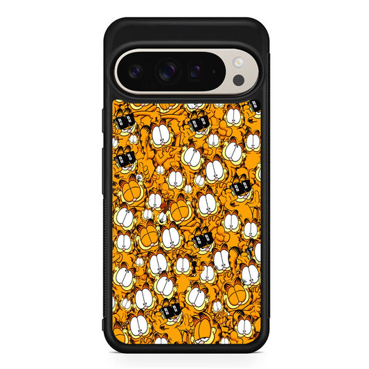 Garfield Cartoon Collage Google Pixel 9 Pro Case | Slim Protective Cover