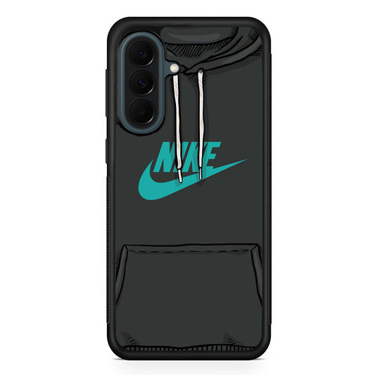 Nike Grey Hoodie Samsung Galaxy A37 Case | Samsung Galaxy A37 Rubber Phone Case