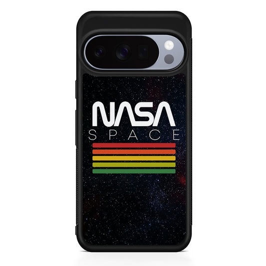 Nasa Space Strpe Colour Google Pixel 10 Pro Case | Slim Google Pixel 10 Pro Rubber Case