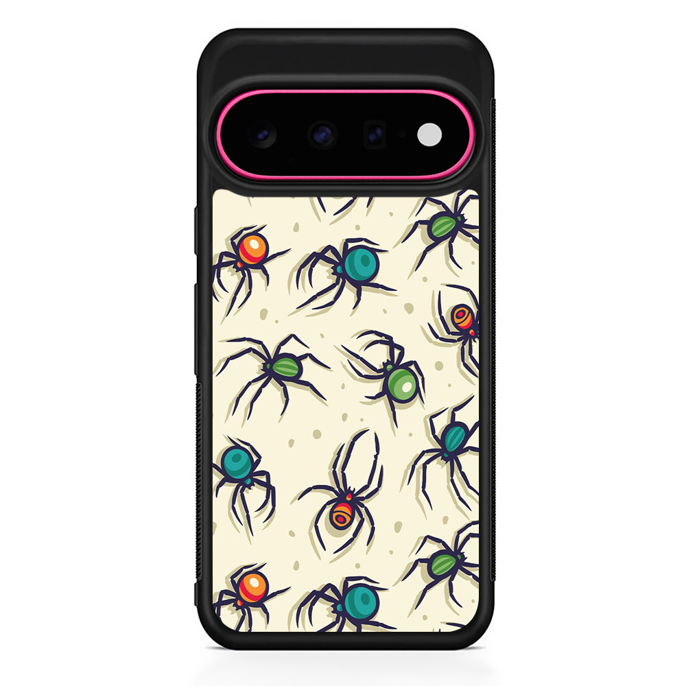 Colorful Spider Collection Google Pixel 11 Case | Slim Shockproof Cover