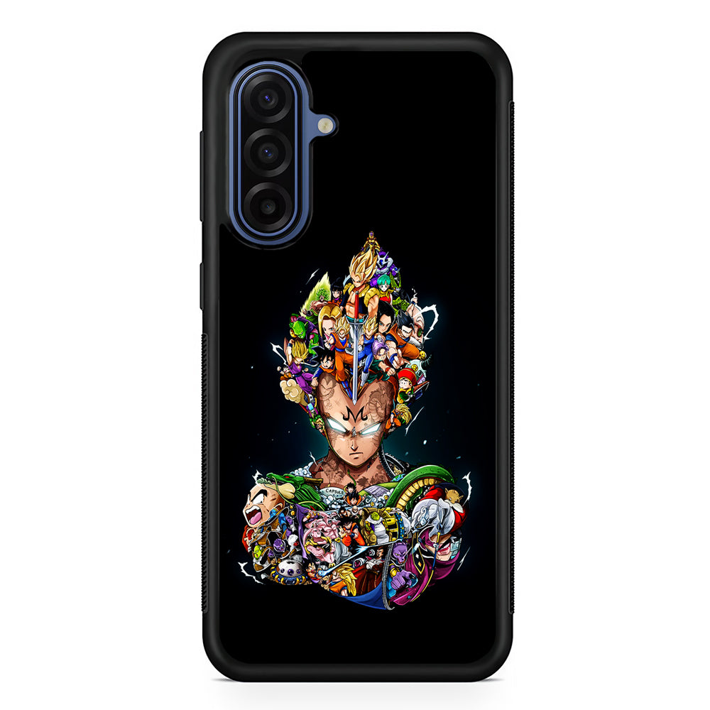 Dragon Ball Vegeta and Friends Samsung Galaxy A17 Case | Slim Protective Phone Cover