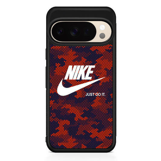 Nike Vibes Camo Hexagon Google Pixel 10 Pro XL Case | Durable Google Pixel 10 Pro XL Cover