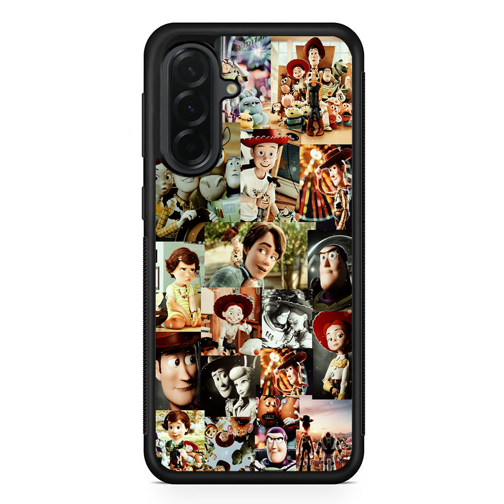 Toy Story Aesthetic Vintage Samsung Galaxy A36 Case | Protective Rubber Cover
