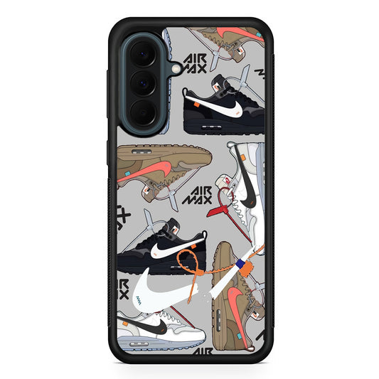 Nike Shelf of Air Max Samsung Galaxy A37 Case | Samsung Galaxy A37 Rubber Phone Case