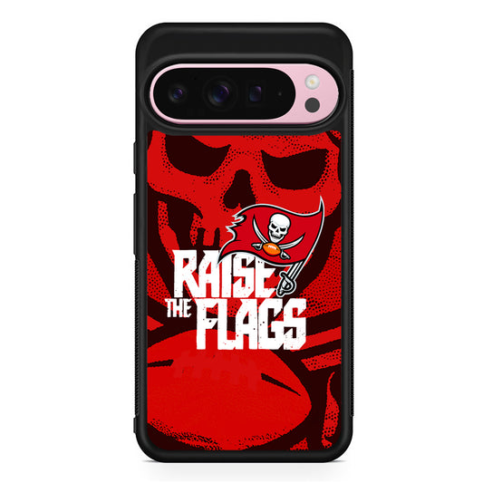 NFL Tampa Bay Buccaneers Flags Google Pixel 9 Pro XL Case | Protective Cover