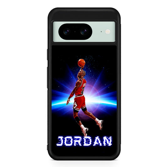 Jordan Slam Dunk Galaxy Google Pixel 8 Case | Durable Protective Cover for Google Pixel 8