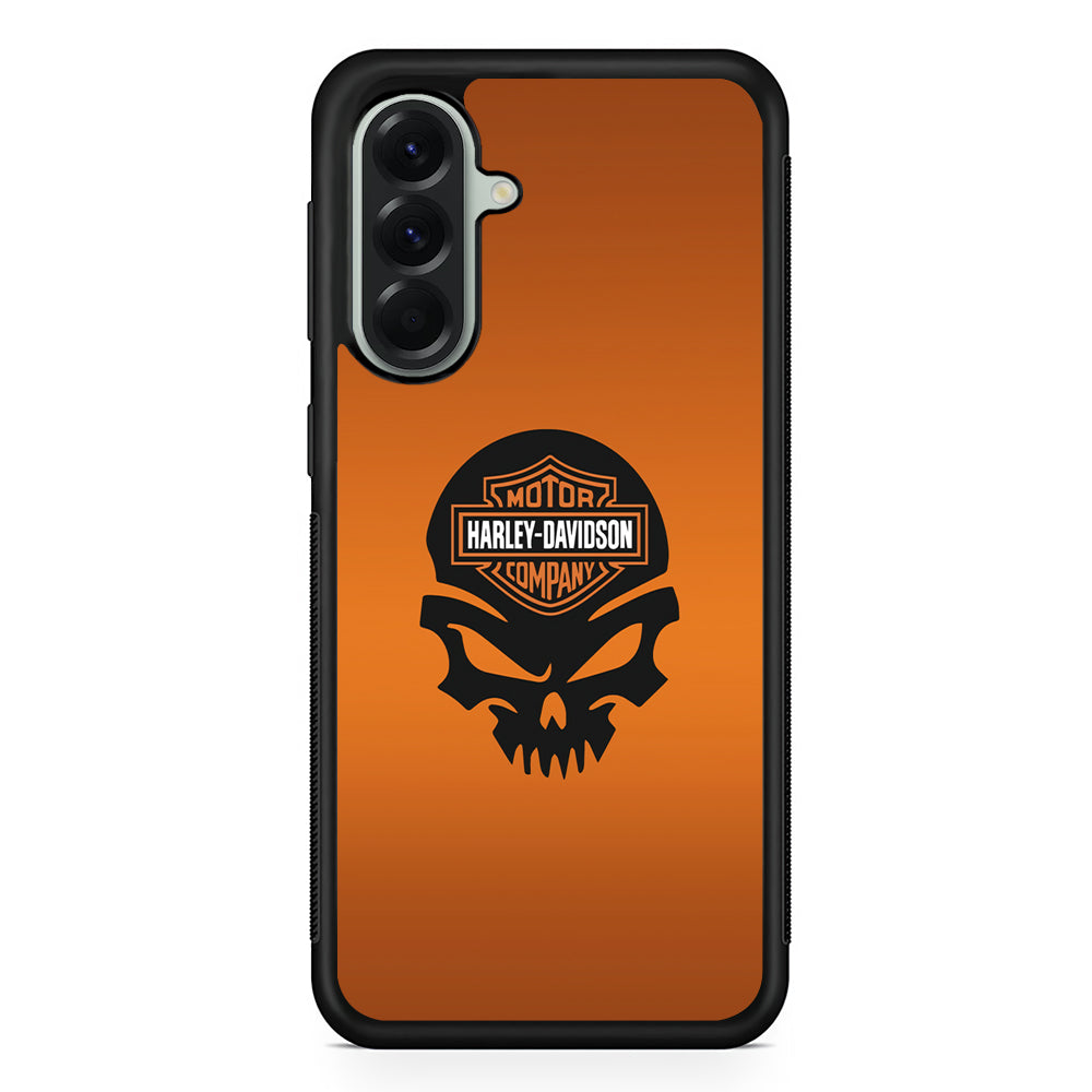 Harley Davidson Skull Silhouette Samsung Galaxy A56 Case | Durable Samsung Galaxy A56 Cover