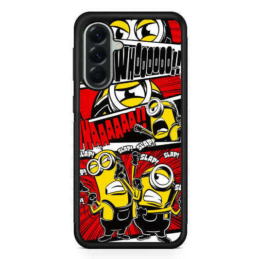 Minions Act Like In The Comic Samsung Galaxy A56 Case | Samsung Galaxy A56 Protective Rubber Case