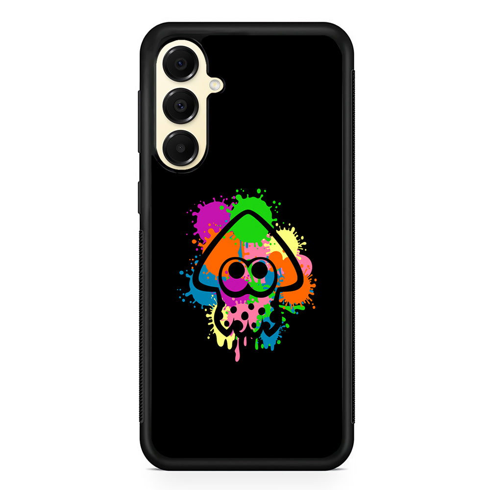 Splatoon Squid Symbol Samsung Galaxy A16 Case | Slim Rubber Samsung Galaxy A16 Case