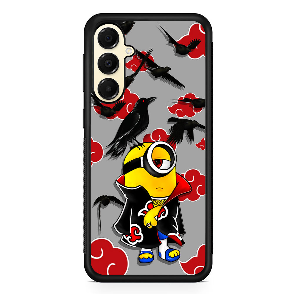 Minions Itachi Mode On Samsung Galaxy A16 Case | Slim Rubber Samsung Galaxy A16 Case