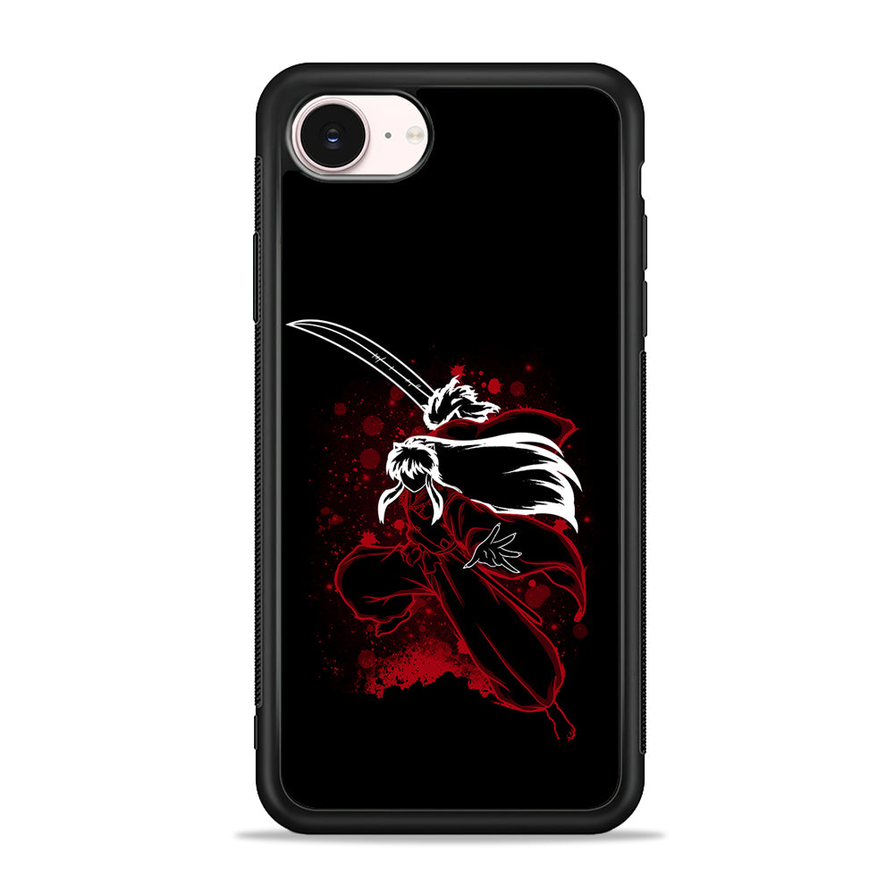Inuyasha Silhouette iPhone 17e Case - Silicone Case