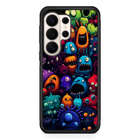 Colorful Monster Doodle Art Samsung Galaxy S26 Ultra Case | Slim Protective Case for Samsung Galaxy S26 Ultra