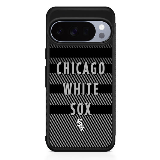 MLB Chicago White Sox Team Google Pixel 10 Pro Case | Slim Google Pixel 10 Pro Rubber Case
