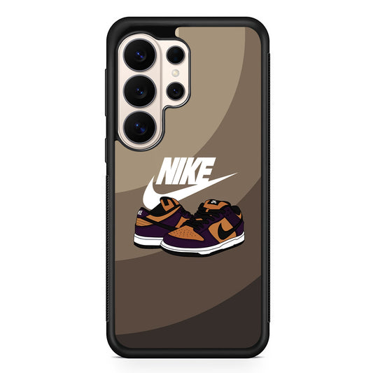 Nike Purple in Brown Layer Samsung Galaxy S26 Ultra Case | Slim Everyday Protection for Galaxy S26 Ultra