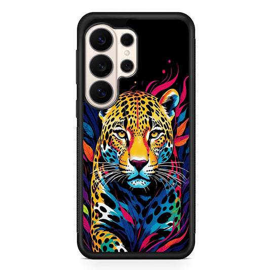 A Colorful Leopard on The Hunt Samsung Galaxy S26 Ultra Case | Slim Protective Case for Samsung Galaxy S26 Ultra