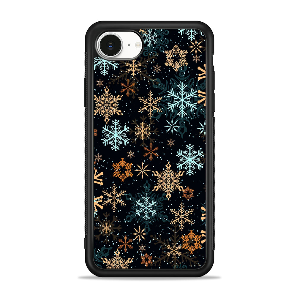 Snowflakes Winter iPhone 16e Case | Protective Phone Cover