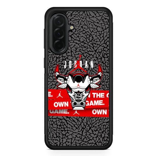 Air Jordan The Bull Head Samsung Galaxy A36 Case | Slim Samsung Galaxy A36 Protective Case