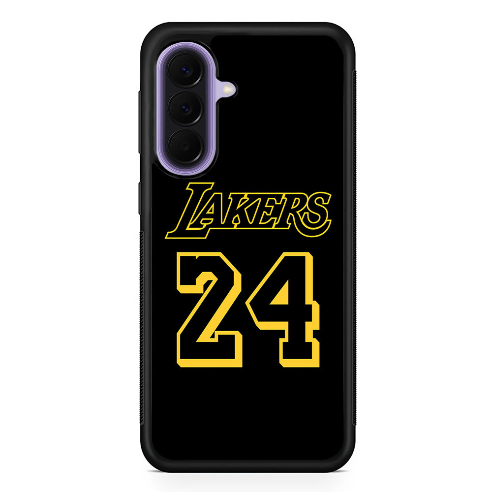 Kobe Bryant Lakers 24 Samsung Galaxy A57 Case | Slim Samsung Galaxy A57 Rubber Case