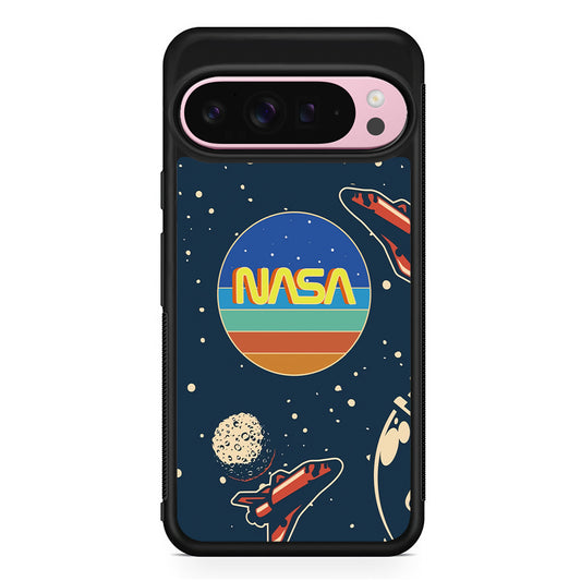 Nasa Retro Space Google Pixel 9 Pro XL Case | Protective Cover