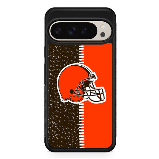 NFL Cleveland Browns Logo Google Pixel 9 Pro Case | Slim Protective Cover