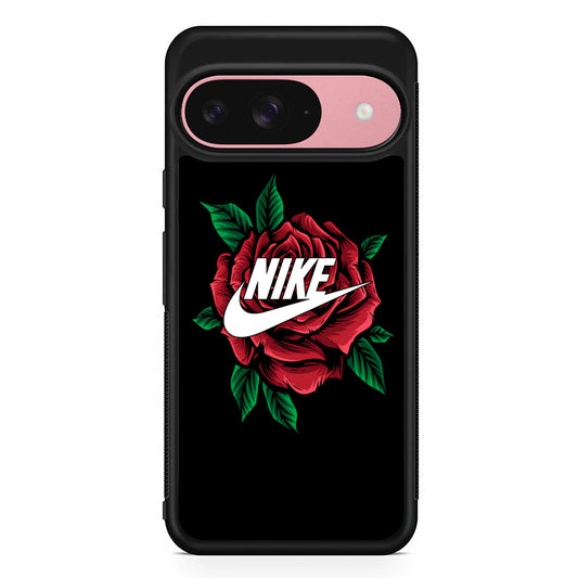 Nike Rose Flowers Google Pixel 9 Case | Durable Google Pixel 9 Cover