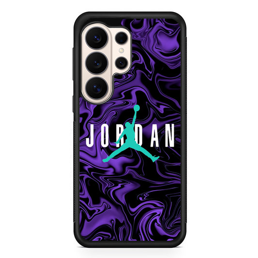 Air Jordan Purple Abstract Samsung Galaxy S26 Ultra Case | Durable Samsung Galaxy S26 Ultra Phone Case