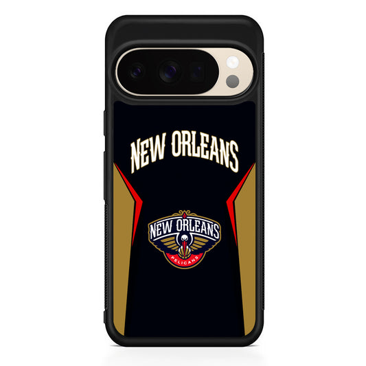 NBA New Orleans Pelicans Jersey Google Pixel 10 Pro XL Case | Slim Google Pixel 10 Pro XL Protective Case