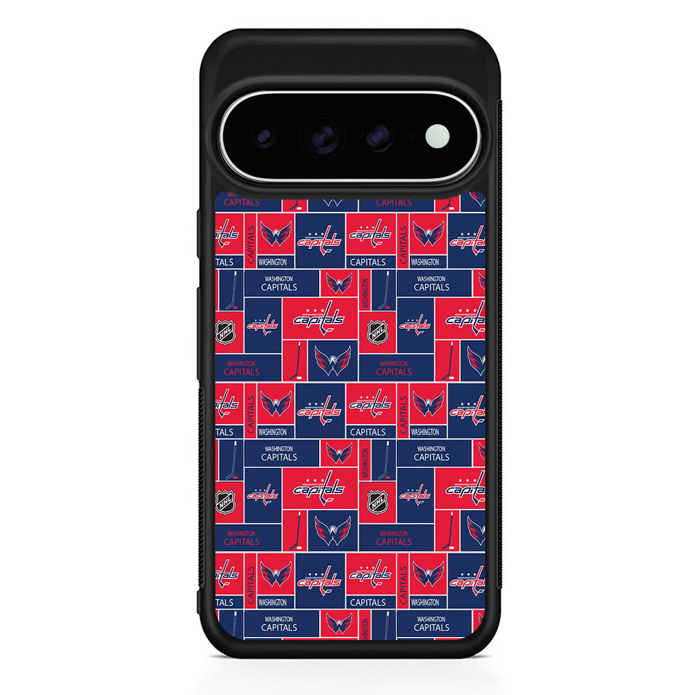NHL Washington Capitals Pattern Google Pixel 11 Pro XL Case - Custom Design Protective Case