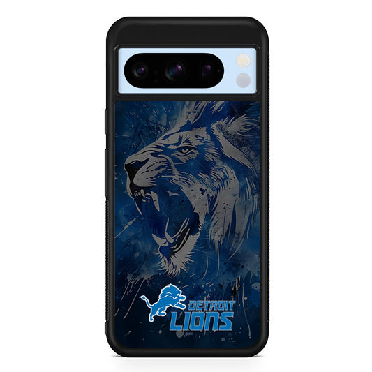 NFL Detroit Lions Roar Google Pixel 8 Pro Case | Slim Rubber Case for Google Pixel 8 Pro