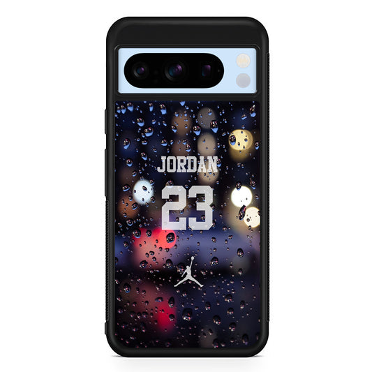 Air Jordan Glow from Rainy Night Google Pixel 8 Pro Case | Slim Protective Cover