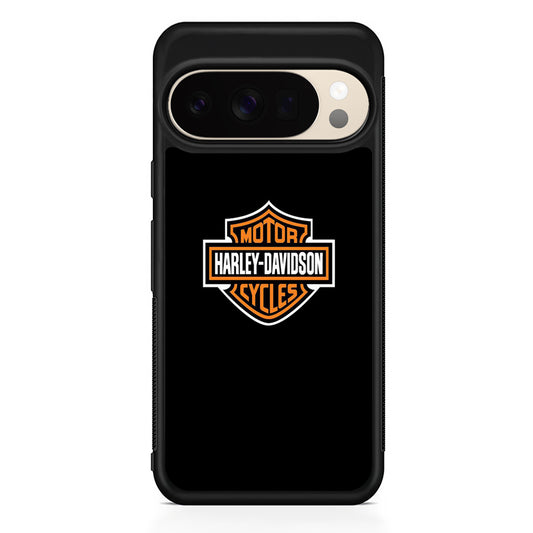 Harley Davidson Logo Black Google Pixel 10 Pro XL Case | Durable Google Pixel 10 Pro XL Cover