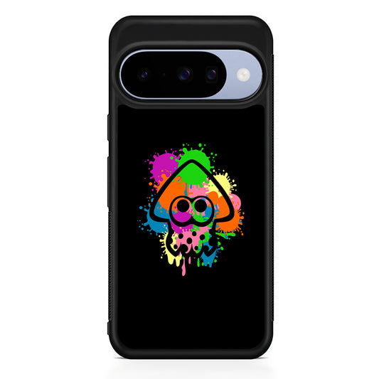Splatoon Squid Symbol Google Pixel 10 Case | Google Pixel 10 Rubber Protective Case