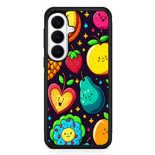 Cute Colorful Fruit Cartoon Samsung Galaxy S26 Plus Case | Slim Protective Cover for Samsung Galaxy S26 Plus