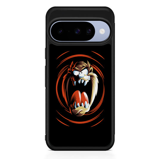 The Tasmanian Devil Face Google Pixel 10 Case | Google Pixel 10 Rubber Protective Case