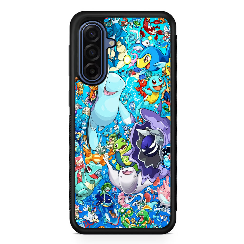 Pokemon Water Samsung Galaxy A17 Case | Slim Protective Phone Cover