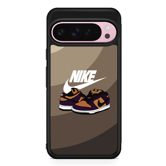 Nike Purple in Brown Layer Google Pixel 9 Pro XL Case | Protective Cover