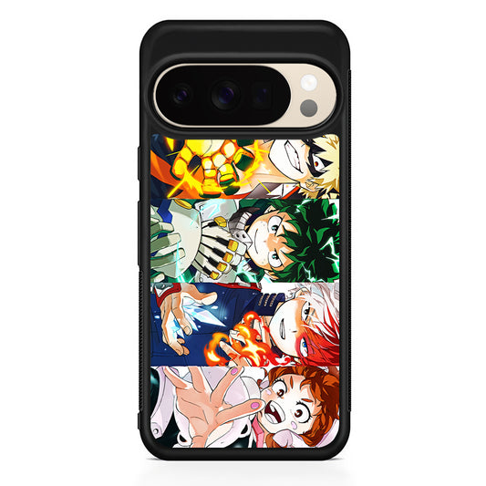My Hero Academia Main Characters Google Pixel 10 Pro XL Case | Slim Google Pixel 10 Pro XL Protective Case